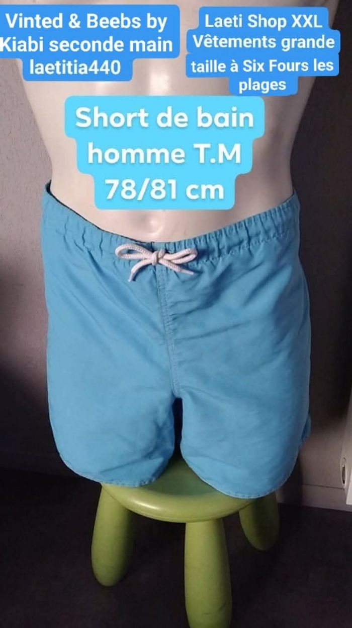Short de bain homme T.M