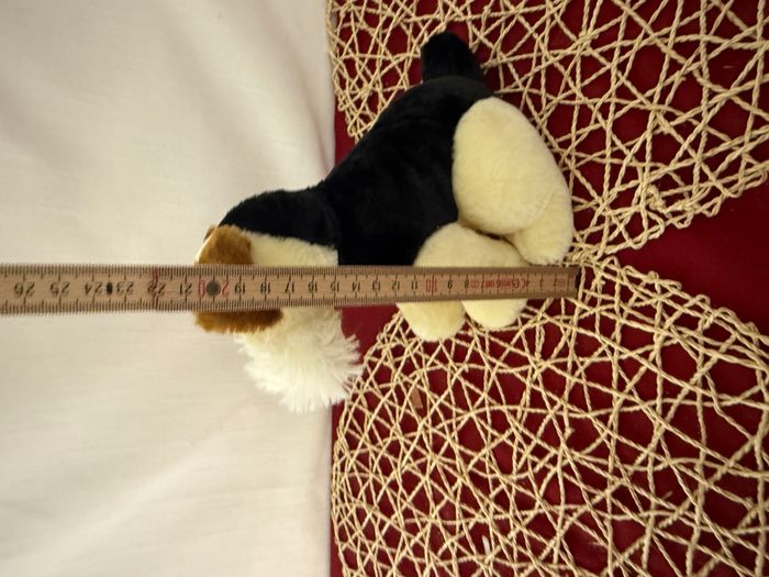 Doudou chien blanc noir marron PLAYKIDS - photo numéro 4