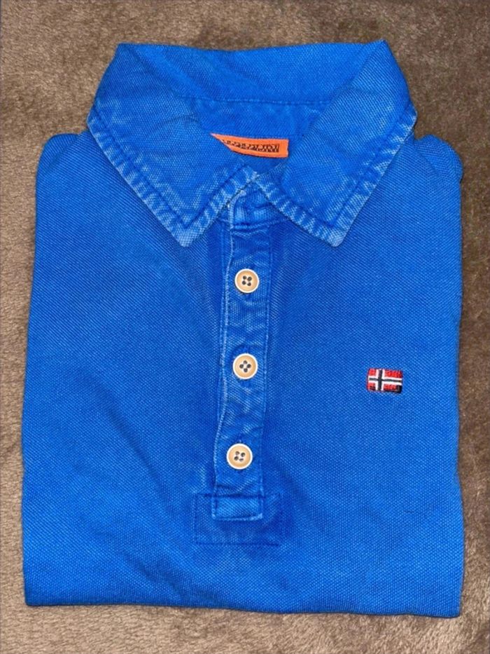 Polos garçon taille 6 ans Napapijri en bon état