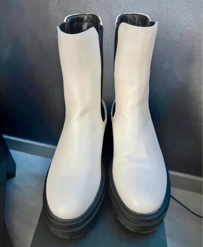 Bottines motardes femme - photo numéro 3
