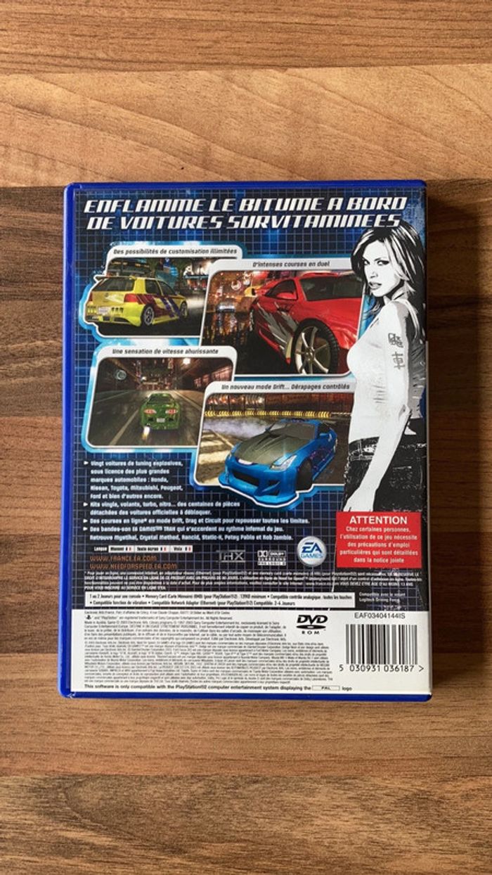 Need for Speed Underground (PlayStation 2) - photo numéro 2