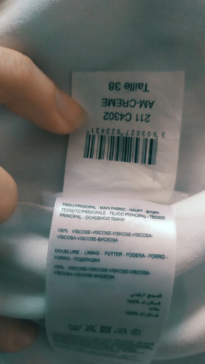 Blouse fleurie/crop top Kookaï T38 en viscose - photo numéro 9