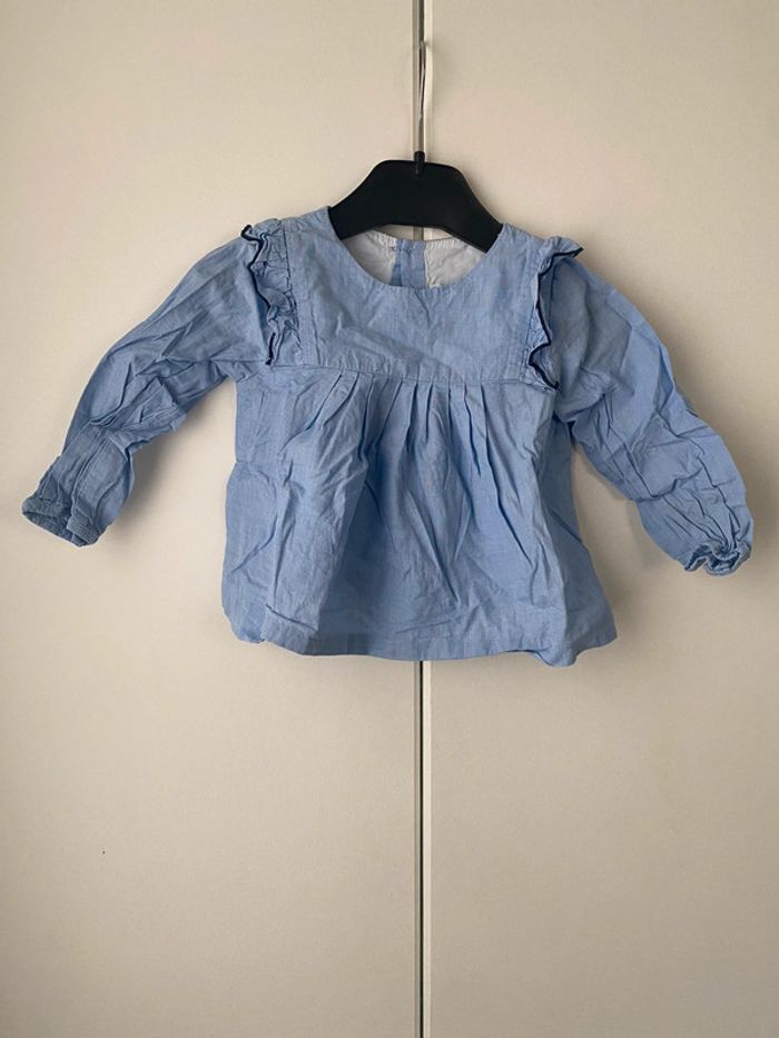 Blouse bébé fille 12M Jacadi