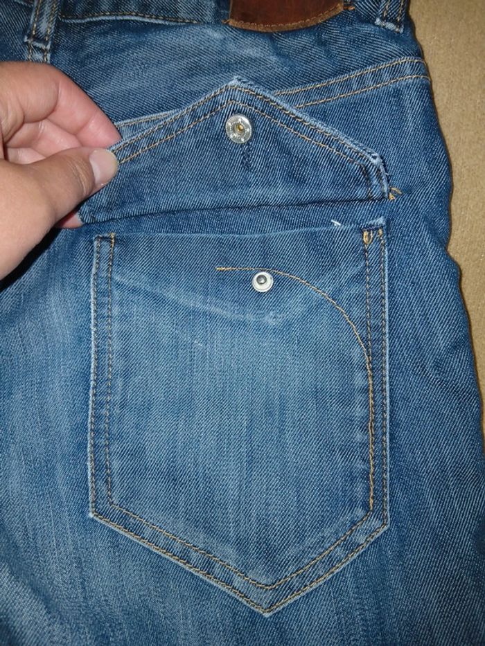 Pantacourt en jean H&M taille 14 ans - photo numéro 3