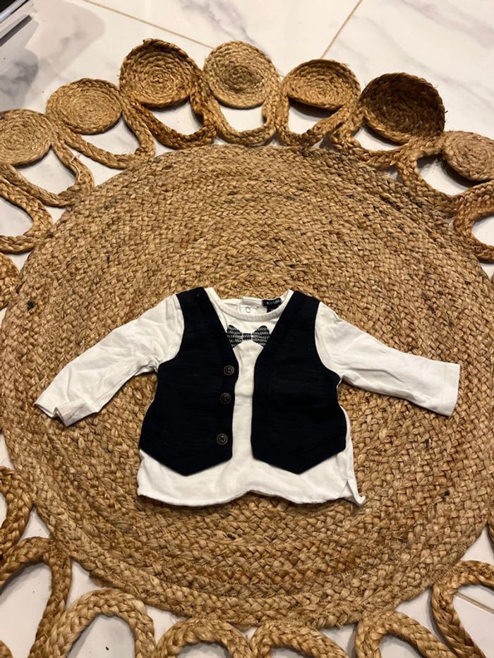 Haut manche longues 6 mois