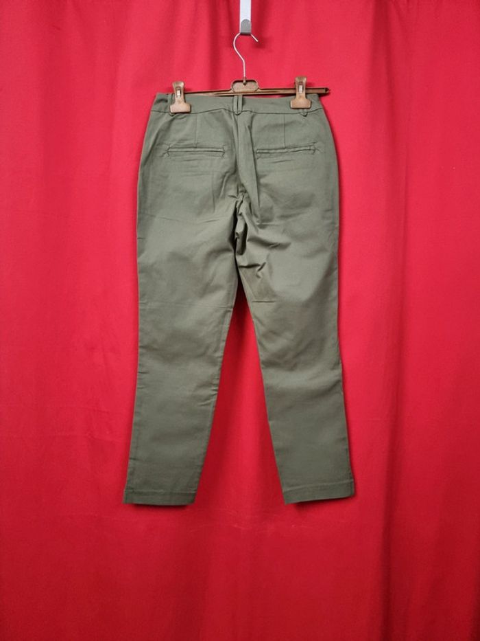 Sisley pantacourt kaki * T34 * - photo numéro 3