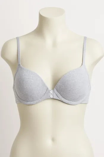 Soutien-gorge gris Kiabi – Taille 85A – Confort & style au quotidien !