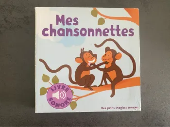 Livre sonore « Mes chansonnettes » Gallimard Jeunesse