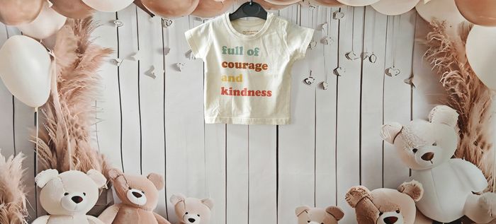 T-shirt bébé Fille Primark – Crème – 3-6 mois (62 cm)