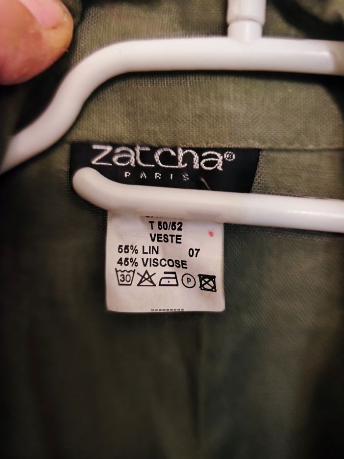 Veste trench manches courtes femme taille 50 galerie Lafayette - photo numéro 2