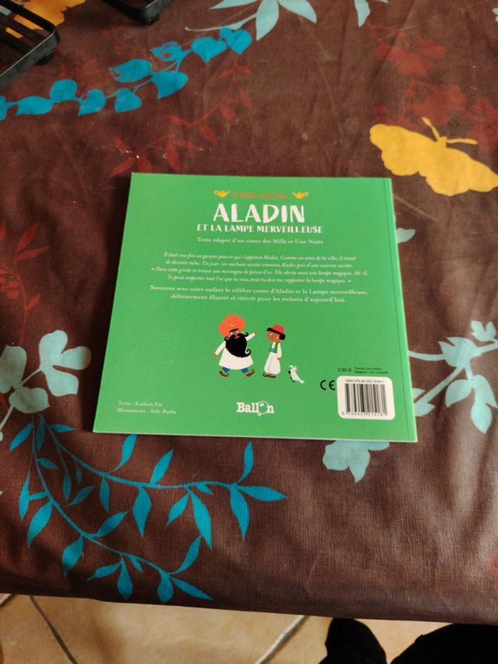 Livre "il était une fois Aladin et la lampe merveilleuse" - photo numéro 2