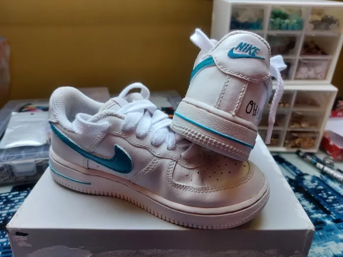 Basket Nike air force 1 stitch - photo numéro 3