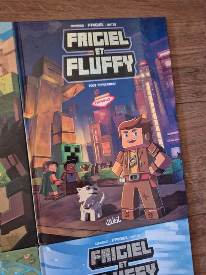 Lot de 4 bandes dessinées Frigiel et Fluffy - photo numéro 3