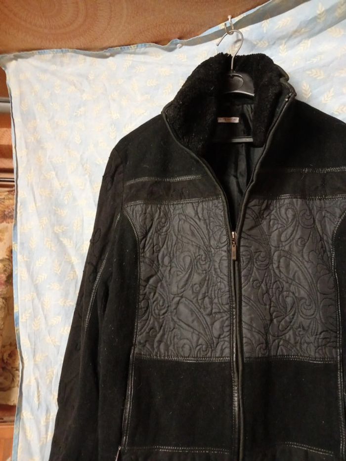 Manteau col doublé fourrure - photo numéro 4