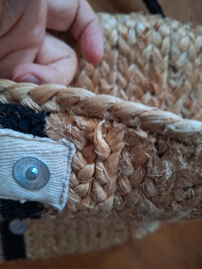 Sac bohème en jute - photo numéro 4