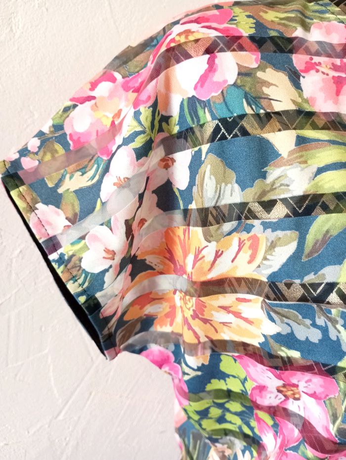 🌸 T-shirt over size, LTB, taille XS - photo numéro 2