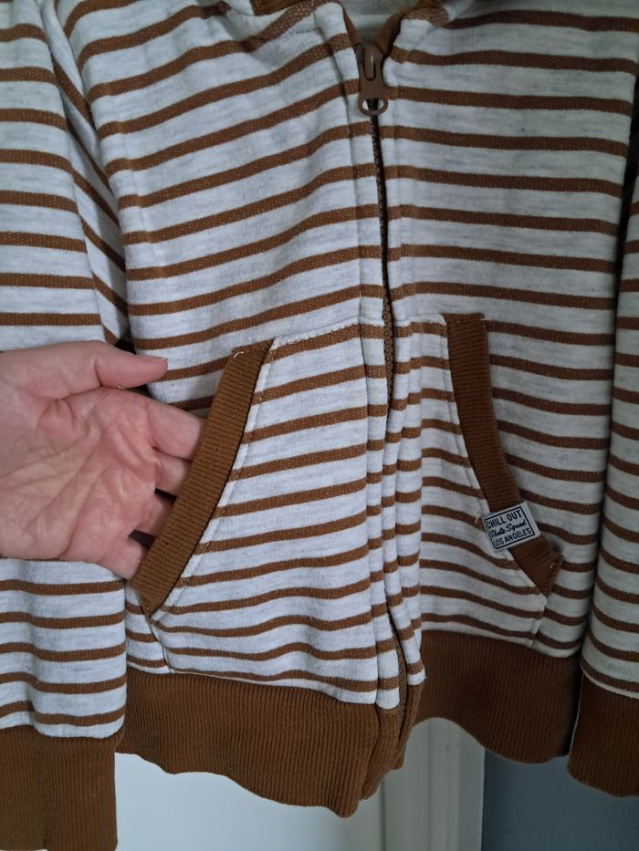 Gilet zippé tape à l'œil 4 ans - photo numéro 2