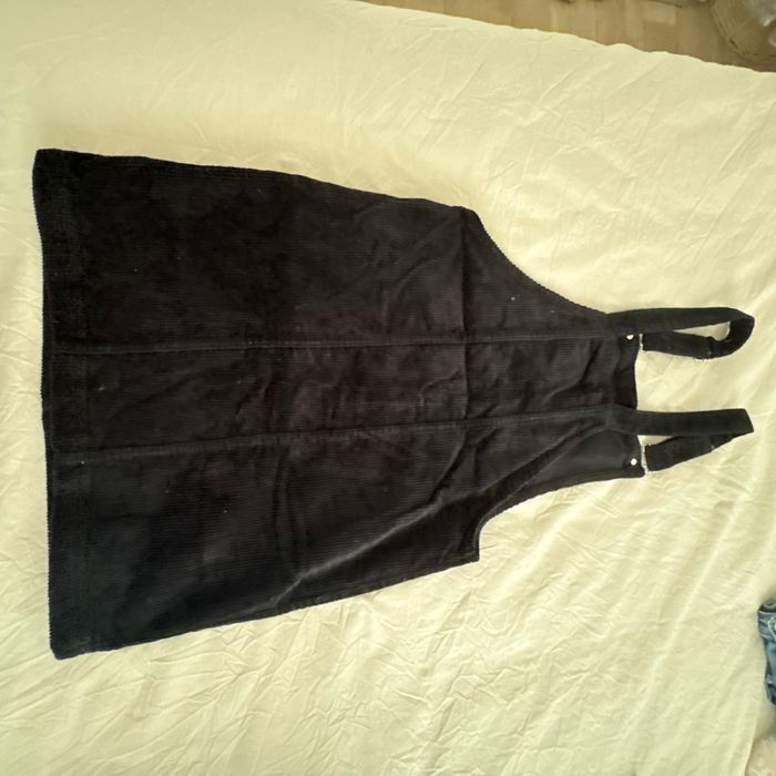 Robe à bretelles en velours - photo numéro 3