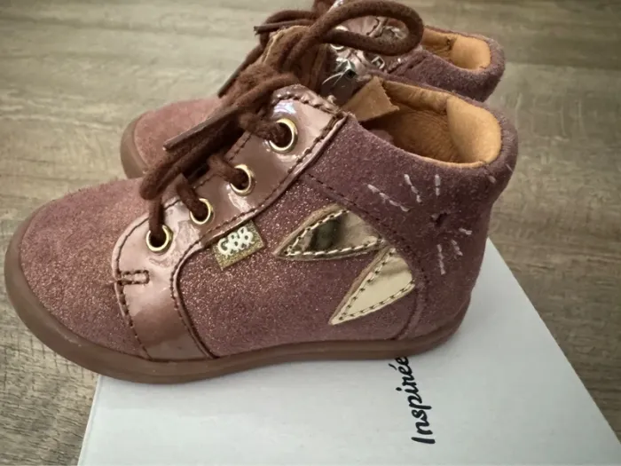 Chaussures de première  marche pointure 20 GBB - photo numéro 3