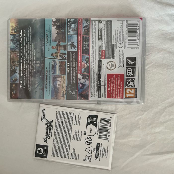Xenoblade Chronicles X switch + stickers - photo numéro 2
