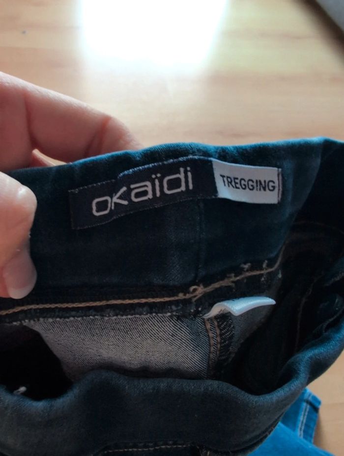 Lot de 2 jeans fille 4 ans Okaidi - photo numéro 6