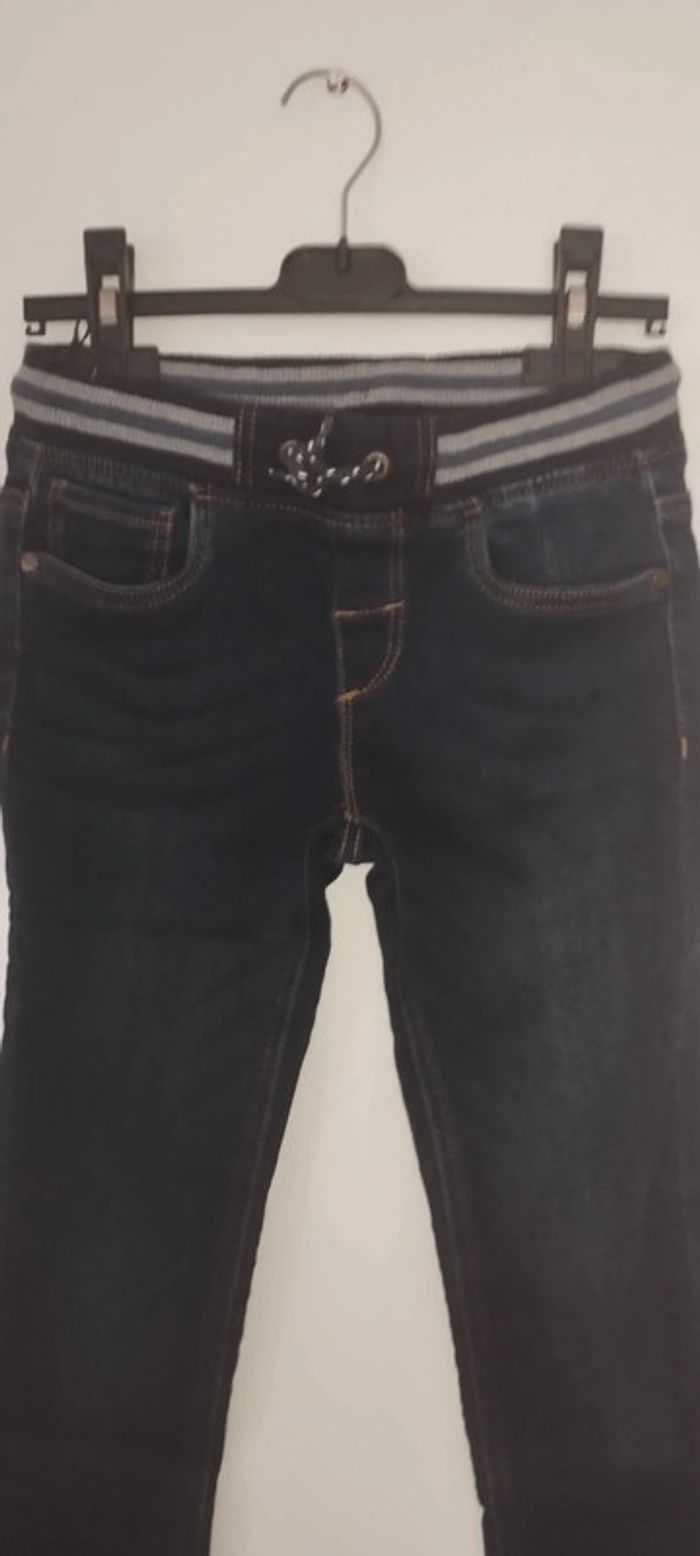 Jean taille élastique pour garçon - photo numéro 2