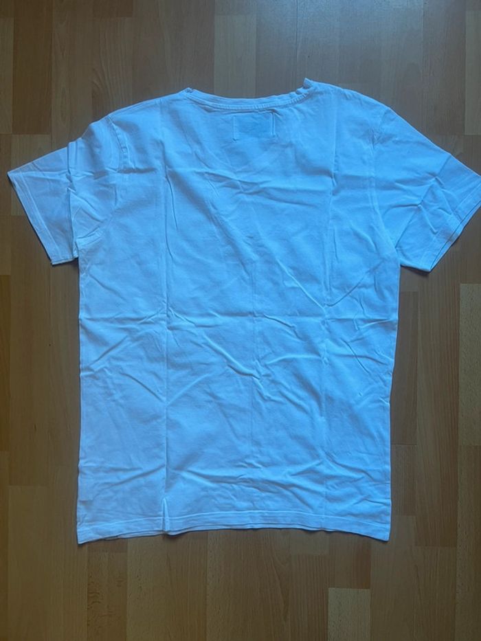 Tee-shirt homme blanc Pull & Bear taille L - photo numéro 3