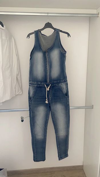 Combi pantalon jean
