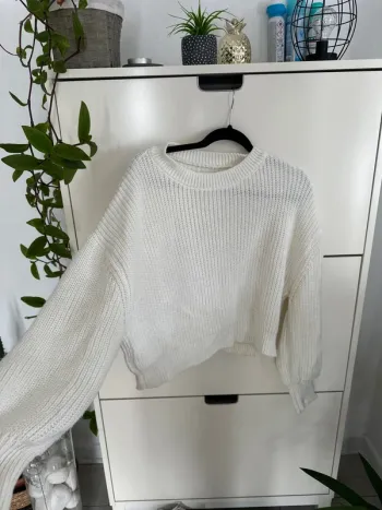 Pull blanc