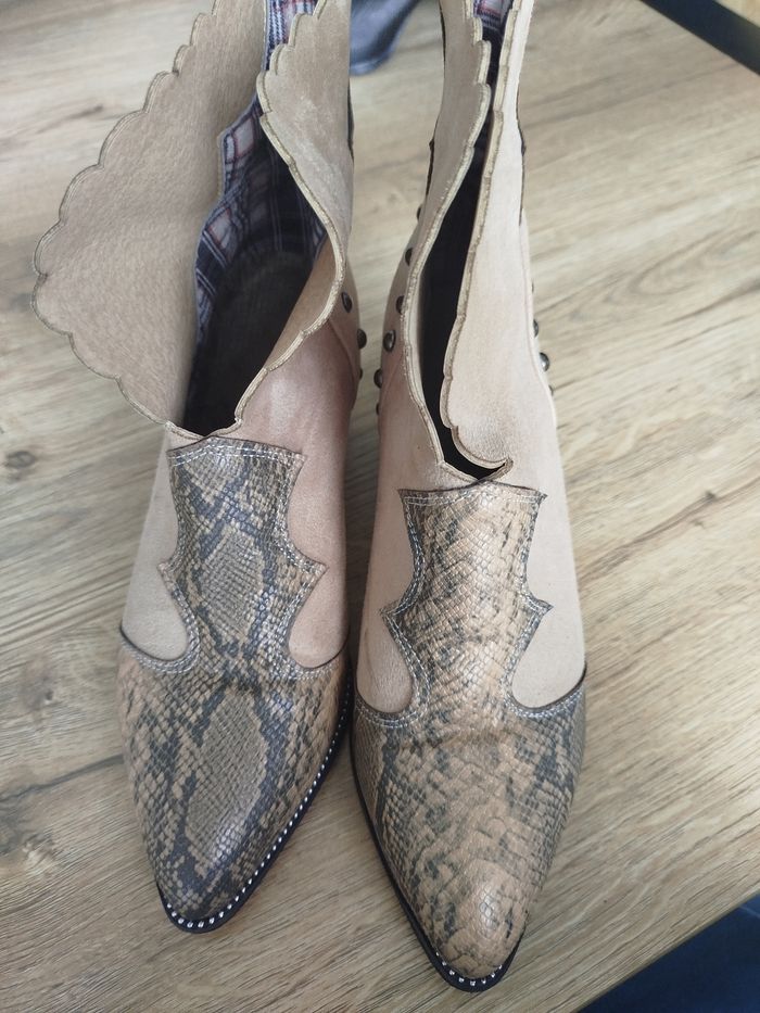 Bottines beige - photo numéro 2