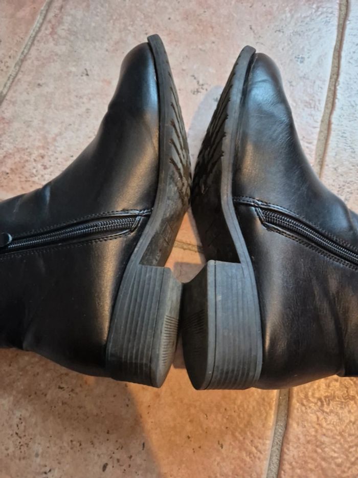 Bottines noires femme - photo numéro 6