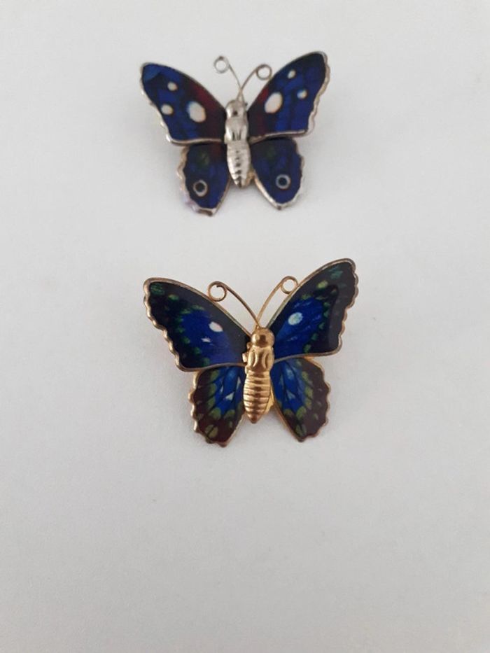 2 broch papillon vintage - photo numéro 5
