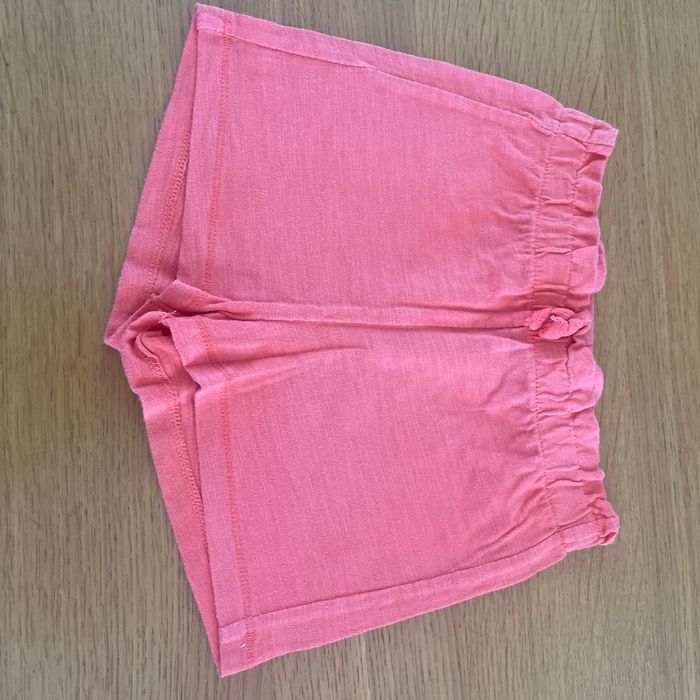 Lot 3 short coton fille 18 mois - photo numéro 4