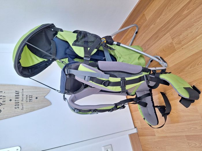 Porte bébé deuter kid confort 1 plus avec étriers repose-pieds - photo numéro 3