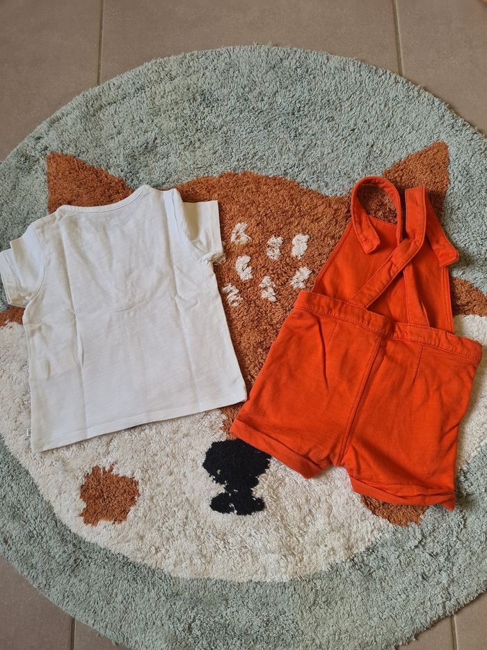 Ensemble salopette- 12mois - photo numéro 5