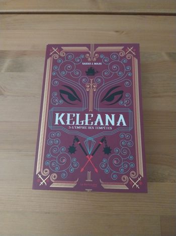 Roman Keleana tome 5 L'Empire des Tempêtes- Sarah J. Maas La Martinière