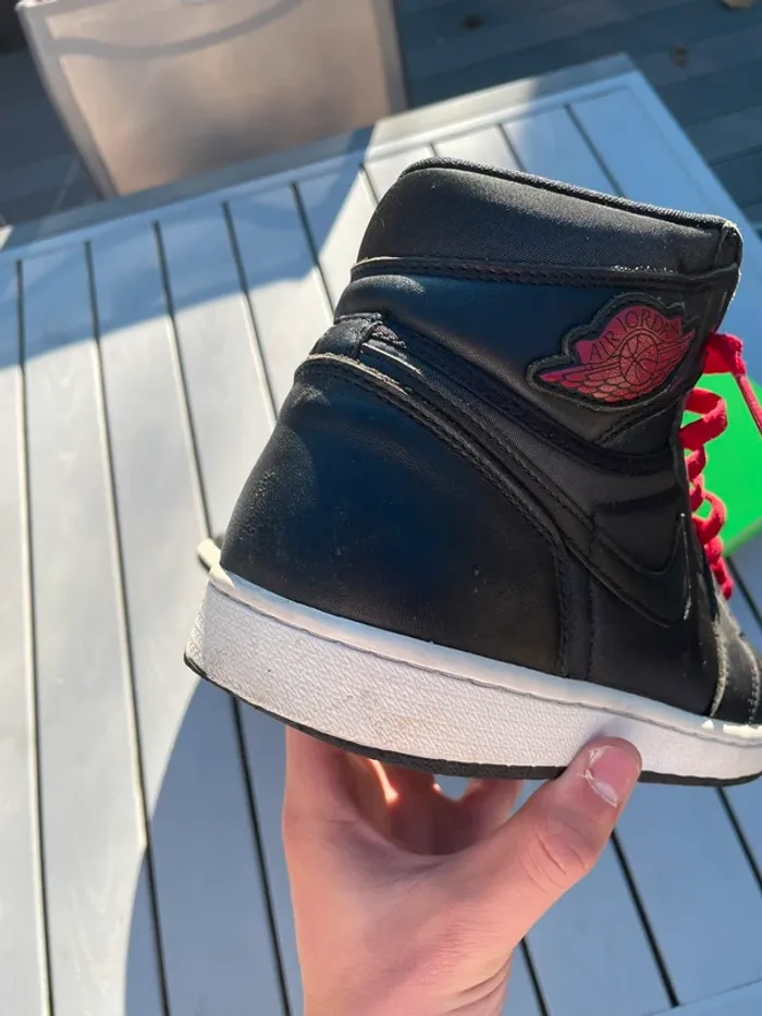 Nike Air Jordan 1 High Black Satin OG 🖤 - photo numéro 4