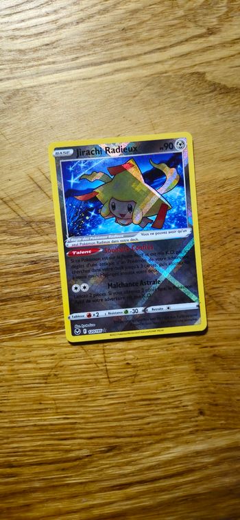 Carte Pokemon Jirachi Radieux 120/195