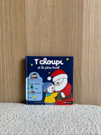 Livre t’choupi et le père Noël