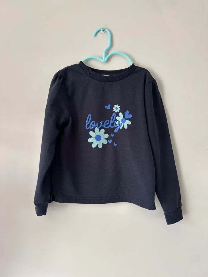 👚 Pull-sweat  fille - 6 ans- 114 - 123 cm - fashion private company - bon état