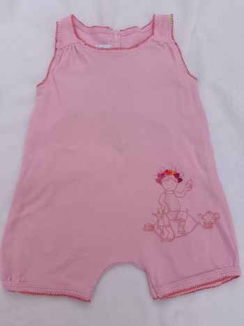 Barboteuse, combi short fille Petit bateau