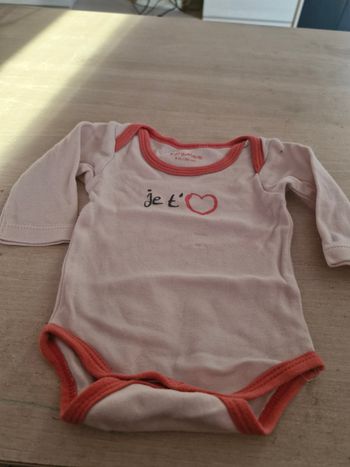 Body taille 3 mois