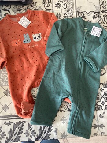 Lot de 2 pyjamas 3 mois