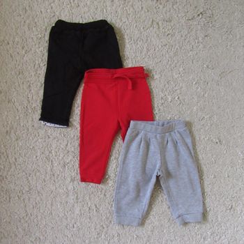 Lot de 3 joggings + 1 polaire 12 mois