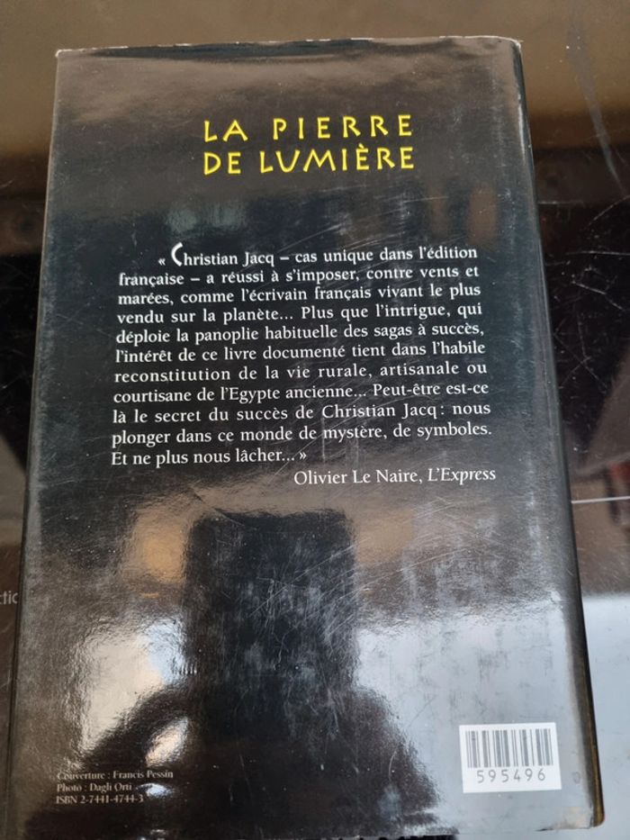 Lot de 4 livres de Christian Jacq. - photo numéro 2