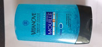 Gel coiffant effet mouillé Vitanove Pascal Coste