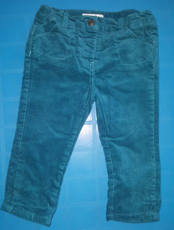 Pantalon vert 9 mois