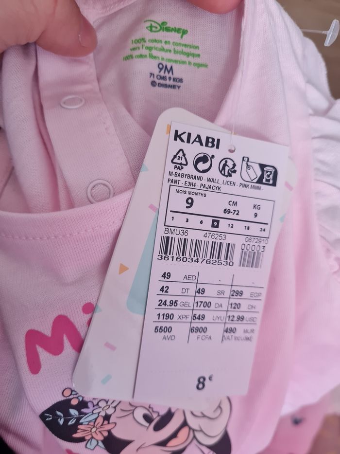 Body manche courte minnie - photo numéro 2