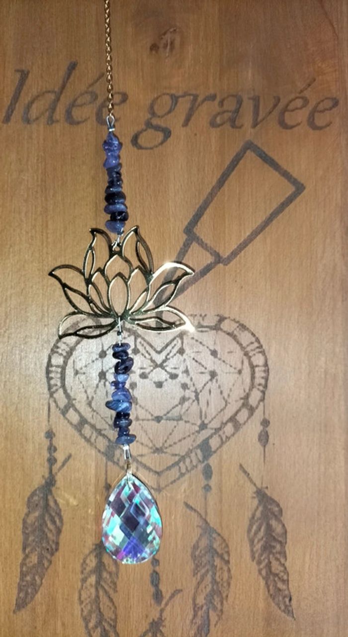 Attrape soleil fleur de Lotus - photo numéro 3