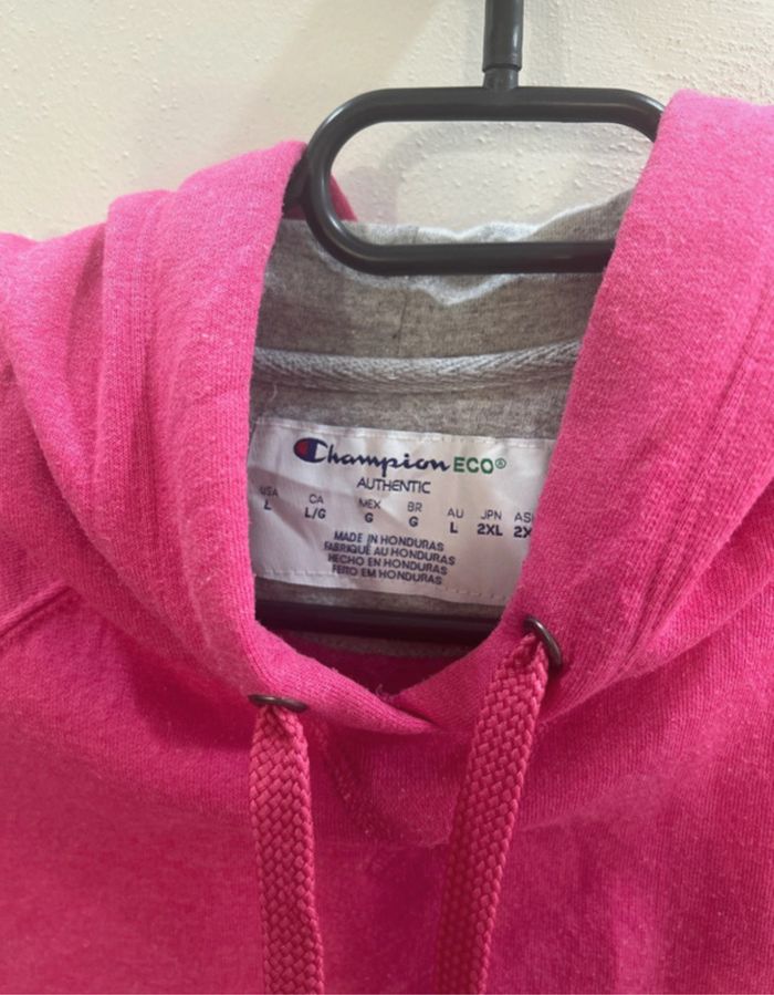 Sweat hoodie rose champion - photo numéro 4